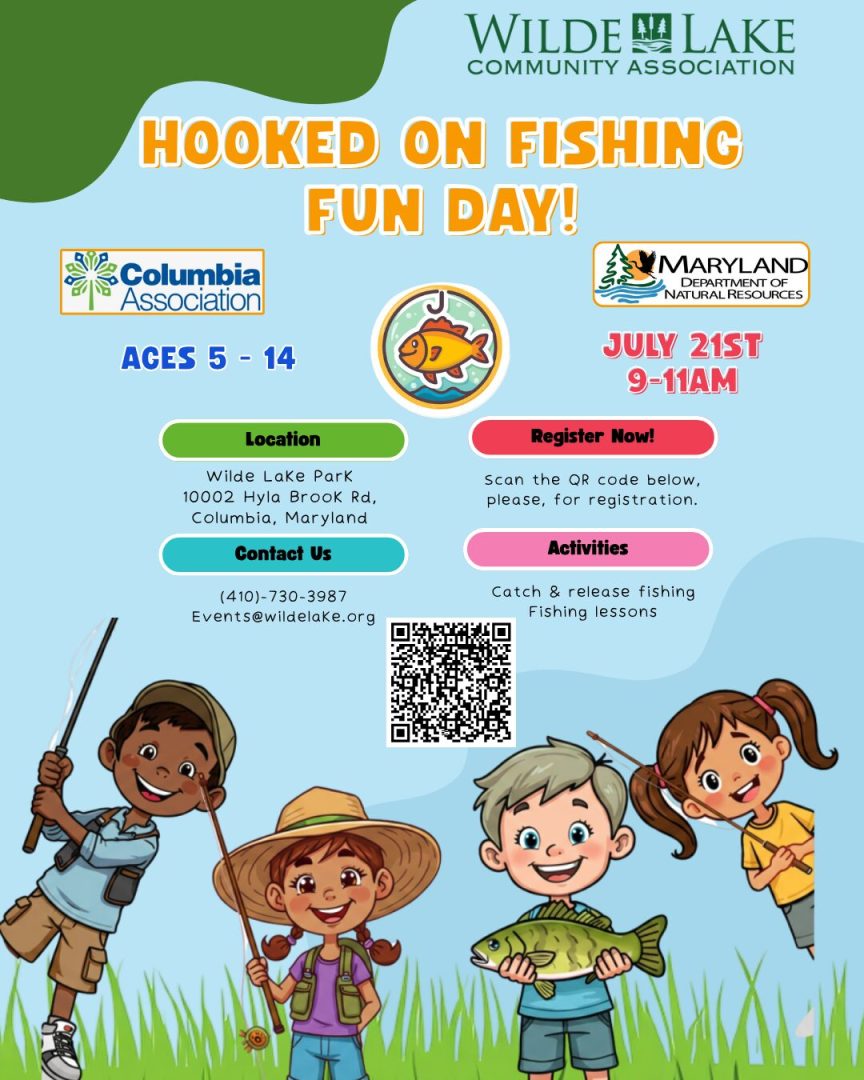 Hooked on Fishing 2026 - Wilde Lake Community Association